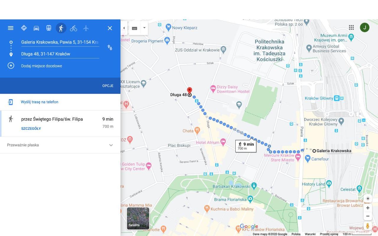 Apartament W Centrum Krakowa Na Ulicy Dlugiej Eksteriør billede
